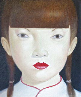 Beauty of Asia XI 2012 47x40 Huge Original Painting - Ouaichai Beauty of Asia XI 2012 47x40 Huge Original Painting - Ouaichai