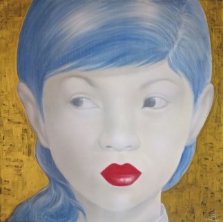 Beauty of Asia XXI 2012 Original Painting - Ouaichai Beauty of Asia XXI 2012 Original Painting - Ouaichai