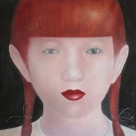 Beauty of Asia XX 47x47 Super Huge Original Painting by Ouaichai - 0 Beauty of Asia XX 47x47 Super Huge Original Painting by Ouaichai - 0