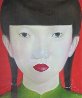 Beauty of Asia XXIV 47x40 - Huge Original Painting by  Ouaichai - 1