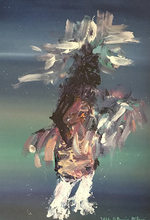 Kachina Dancer 54x41 Huge Original Painting - Pablo Antonio Milan
