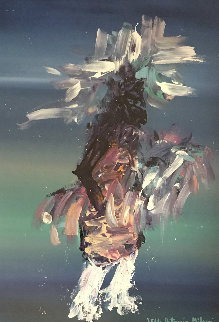 Kachina Dancer 54x41 Super Huge Original Painting - Pablo Antonio Milan Kachina Dancer 54x41 Super Huge Original Painting - Pablo Antonio Milan