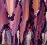 Ghost Riders 1991 60x48 Super Super Huge Original Painting by Pablo Antonio Milan - 2 Ghost Riders 1991 60x48 Super Super Huge Original Painting by Pablo Antonio Milan - 2