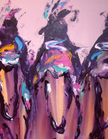 Ghost Riders 1991 60x48 Super Super Huge Original Painting by Pablo Antonio Milan - 3 Ghost Riders 1991 60x48 Super Super Huge Original Painting by Pablo Antonio Milan - 3