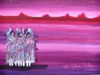 Monument Valley 1989 38x31 Original Painting by Pablo Antonio Milan - 0 Monument Valley 1989 38x31 Original Painting by Pablo Antonio Milan - 0