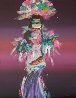 Kachina Dancer 1980 50x40 Super Huge Original Painting by Pablo Antonio Milan - 1 Kachina Dancer 1980 50x40 Super Huge Original Painting by Pablo Antonio Milan - 1