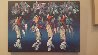 Kachina Dancers 30x40  Huge Original Painting by Pablo Antonio Milan - 1