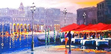 Lights of Venice 2014 Embellished Limited Edition Print - Charles H Pabst Lights of Venice 2014 Embellished Limited Edition Print - Charles H Pabst