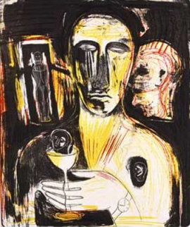 Come in Uno Specchio 1989 Limited Edition Print - Mimmo Paladino Come in Uno Specchio 1989 Limited Edition Print - Mimmo Paladino