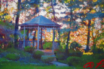 Sunset 2016 30x35 Original Painting - Dominic Pangborn Sunset 2016 30x35 Original Painting - Dominic Pangborn