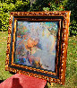 Intimate Moments 2012 25x25 Original Painting by Dominic Pangborn - 1