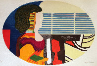 Piano Blues - Profile De Femme 1989 Limited Edition Print by Max Papart - 0 Piano Blues - Profile De Femme 1989 Limited Edition Print by Max Papart - 0