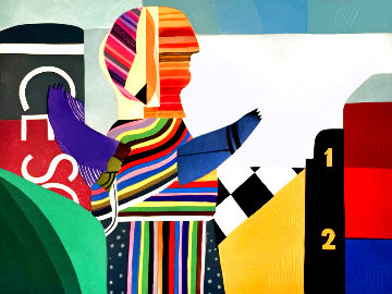 Electronic Man 1984 Super Huge Limited Edition Print - Max Papart Electronic Man 1984 Super Huge Limited Edition Print - Max Papart