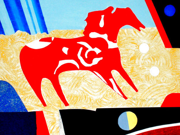 Merry Go Round 1988 Limited Edition Print by Max Papart