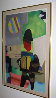 Accordion Player, Deluxe Edition 1980 65x46 Limited Edition Print by Max Papart - 1 Accordion Player, Deluxe Edition 1980 65x46 Limited Edition Print by Max Papart - 1