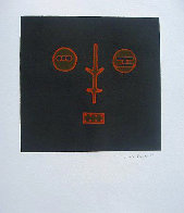 Le Jour Des Temps, Complete Suite of 12 Etchings (early work 1975) Limited Edition Print by Max Papart - 10