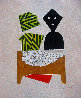 Le Jour Des Temps, Complete Suite of 12 Etchings (early work 1975) Limited Edition Print by Max Papart - 1 Le Jour Des Temps, Complete Suite of 12 Etchings (early work 1975) Limited Edition Print by Max Papart - 1