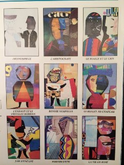 Un Lot De Joyeuses Affiches Suite (9 Prints) 1987 Limited Edition Print - Max Papart Un Lot De Joyeuses Affiches Suite (9 Prints) 1987 Limited Edition Print - Max Papart
