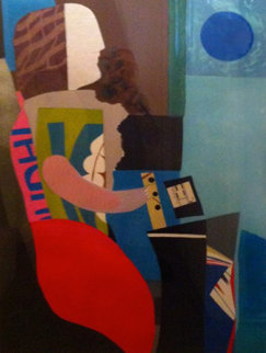 Blue Moon 1980 53x39 Limited Edition Print - Max Papart Blue Moon 1980 53x39 Limited Edition Print - Max Papart