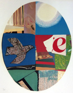 Oval Bird 1982 Limited Edition Print - Max Papart