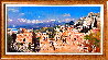 Taormina 2016 26x46 - Sicily, Italy Original Painting by Gabor Papp - 1