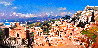 Taormina 2016 26x46 - Sicily, Italy Original Painting by Gabor Papp - 0