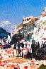 Taormina 2016 26x46 - Sicily, Italy Original Painting by Gabor Papp - 2
