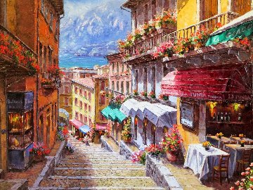 View of Giacomo 2013 30x40 Original Painting - Sam Park View of Giacomo 2013 30x40 Original Painting - Sam Park