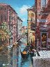 Gondolas on the Canal 2010 Limited Edition Print by Sam Park - 0