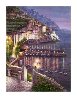 Night View of Amalfi 2010 - Italy Limited Edition Print by Sam Park - 1