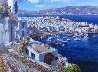 Mykonos Harbor Embellished 2010 - Greece Limited Edition Print by Sam Park - 0