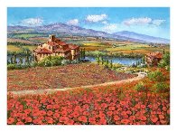 Tuscany Reverie 2010 Embellished Limited Edition Print by Sam Park - 1 Tuscany Reverie 2010 Embellished Limited Edition Print by Sam Park - 1