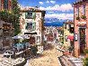 Rendezvous in Nice Embellished 2008 - France Limited Edition Print by Sam Park - 0
