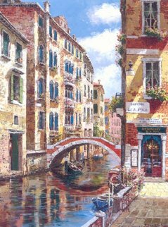 Sestiere Di San Polo 2008 Embellished Limited Edition Print - Sam Park Sestiere Di San Polo 2008 Embellished Limited Edition Print - Sam Park