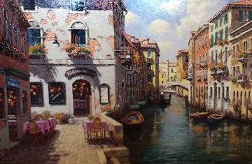 Venetian Colors 2001 Embellished AP Limited Edition Print - Sam Park Venetian Colors 2001 Embellished AP Limited Edition Print - Sam Park