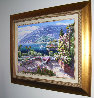 Bellagio, Italy 2002 18x24 Original Painting by Sam Park - 1