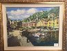 Harbor At Portofino 2003 - Italy Limited Edition Print by Sam Park - 1