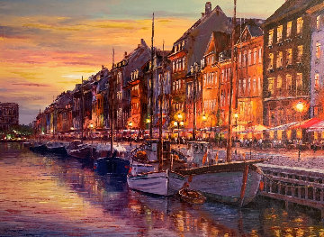 Copenhagen 2018 Embellished Limited Edition Print - Sam Park Copenhagen 2018 Embellished Limited Edition Print - Sam Park