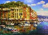 Portifino Reflections, And Spring Time in Venice, Set of 2 Giclees Limited Edition Print by Sam Park - 0
