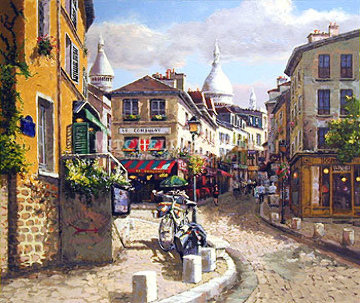 Montmartre 2005 34x40 Huge Limited Edition Print - Sam Park Montmartre 2005 34x40 Huge Limited Edition Print - Sam Park