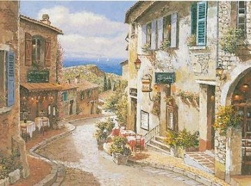 Cafe D'le Stable PP Limited Edition Print - Sam Park Cafe D'le Stable PP Limited Edition Print - Sam Park