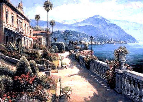 Lake Como Promenade PP - Italy Limited Edition Print - Sam Park