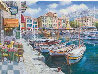 Cafe in Cassis PP Limited Edition Print by Sam Park - 3