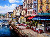 Harbor At Honfleur PP Limited Edition Print by Sam Park - 0