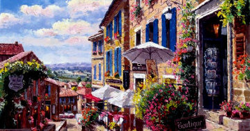 Streets of St. Emilion PP Limited Edition Print - Sam Park Streets of St. Emilion PP Limited Edition Print - Sam Park