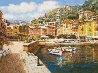 Harbor At Portofino PP - Italy Limited Edition Print by Sam Park - 1
