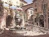 St Paul De Vence PP - French Riviera Limited Edition Print by Sam Park - 1