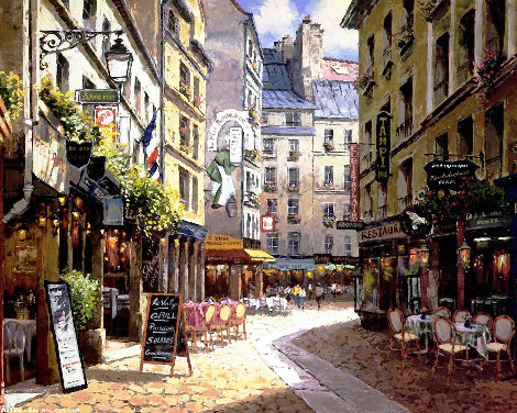 Parisian Cafe PP - France Limited Edition Print - Sam Park
