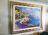 Aiguablava  Fornells,  Spain 1990 36x48 Huge Original Painting by Sam Park - 1