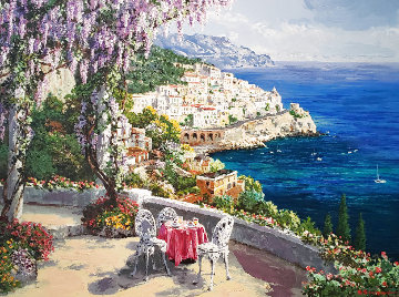 Amalfi Patio 2000 Limited Edition Print - Sam Park Amalfi Patio 2000 Limited Edition Print - Sam Park